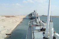 Военный корабли Ирана впервые с 1979 года прошли через Суэцкий канал.